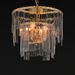 Maxim 21833 Warren 4-lt 18" Semi-Flush/Pendant - Gold Leaf