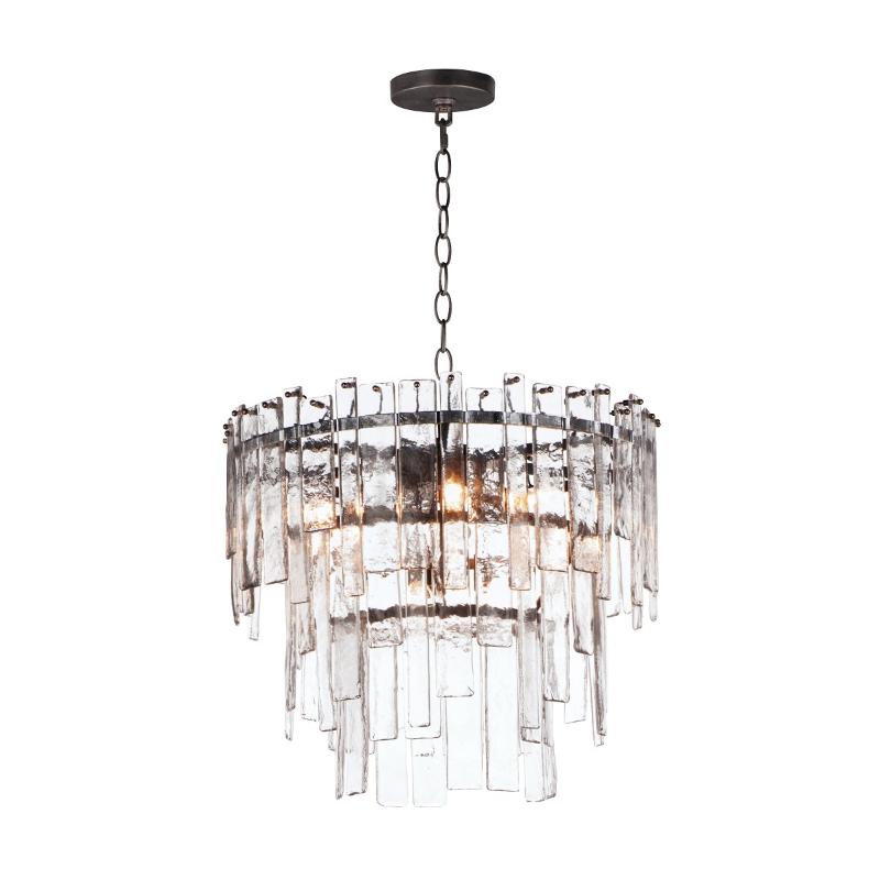 Maxim 21835 Warren 9-lt 24" Pendant - Dark Bronze