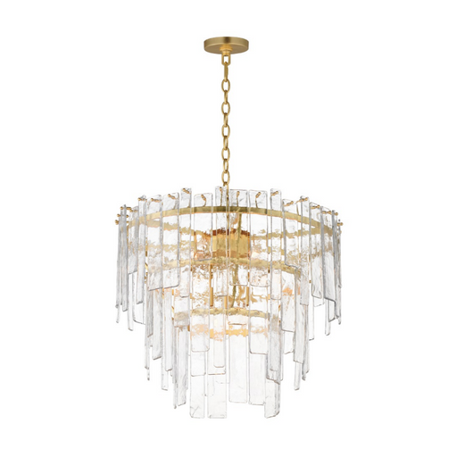 Maxim 21835 Warren 9-lt 24" Pendant - Gold Leaf