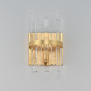 Maxim 21839 Warren 1-lt 12" Tall Wall Sconce - Gold Leaf