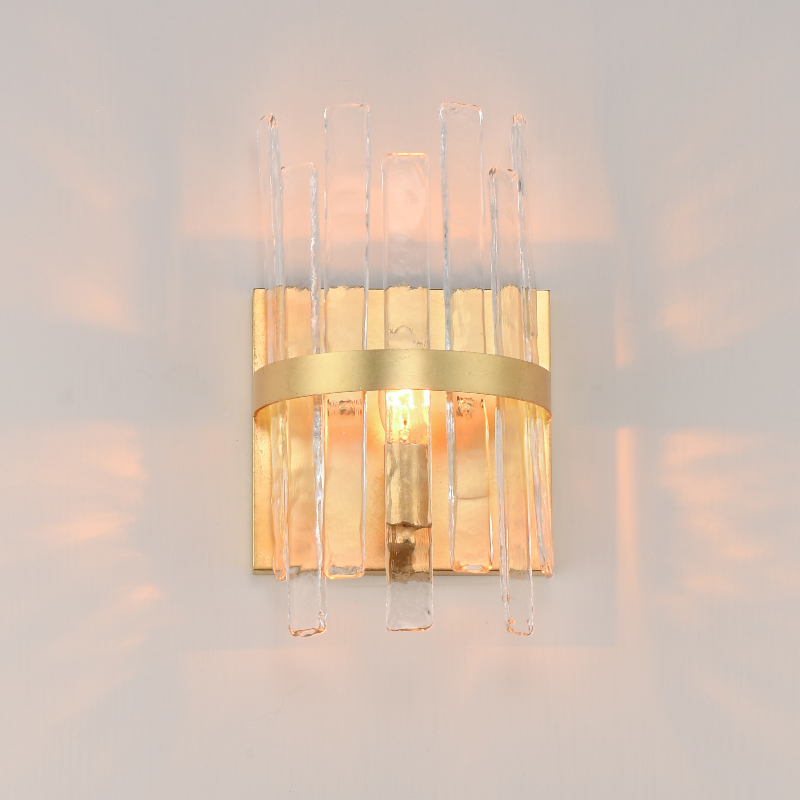 Maxim 21839 Warren 1-lt 12" Tall Wall Sconce - Gold Leaf
