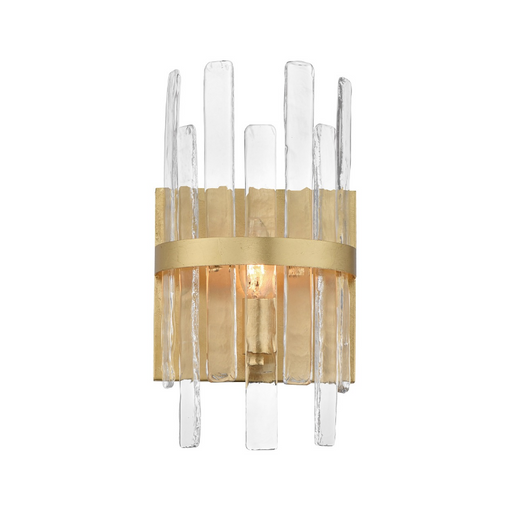 Maxim 21839 Warren 1-lt 12" Tall Wall Sconce - Gold Leaf