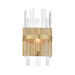 Maxim 21839 Warren 1-lt 12" Tall Wall Sconce - Gold Leaf