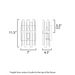 Maxim 21839 Warren 1-lt 12" Tall Wall Sconce