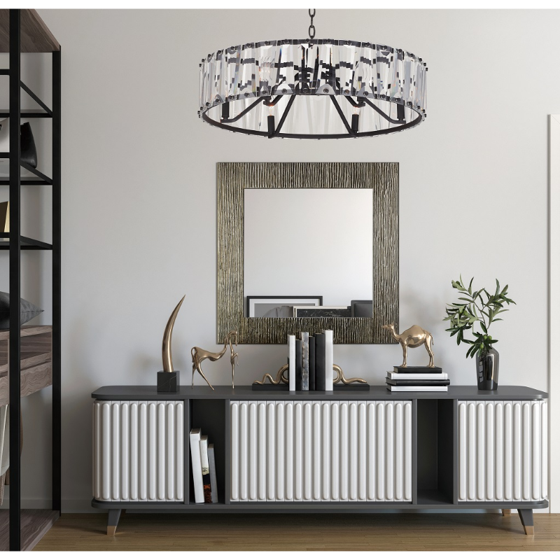 Maxim 21866 Odeon 6-lt 27" Chandelier