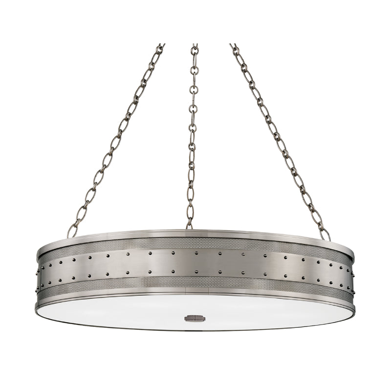 Hudson Valley 2230 Gaines 6-lt 30" Chandelier-Historic Nickel