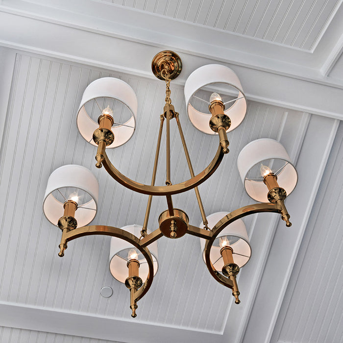 Maxim 22375 Fairmont 6-lt 30"  Chandelier