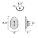 Maxim 22420 Baywood 2-lt 18" Tall Wall Sconce