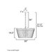 Maxim 22426 Baywood 5-lt 30" Chandelier
