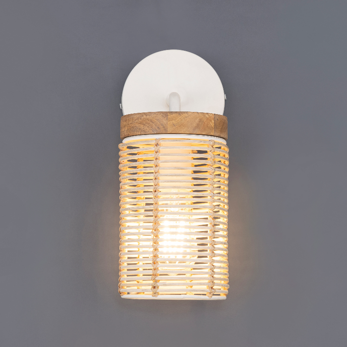 Maxim 22440 Vannerie 1-lt 13" Tall Wall Sconce