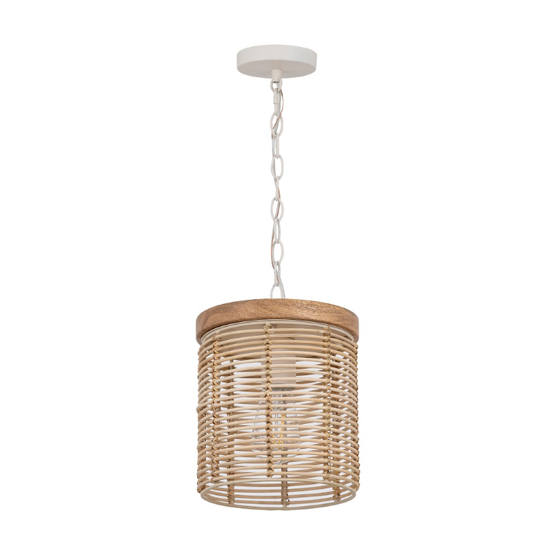 Maxim 22441 Vannerie 1-lt 11" Pendant