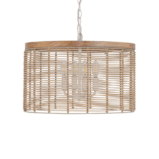 Maxim 22445 Vannerie 4-lt 20" Pendant