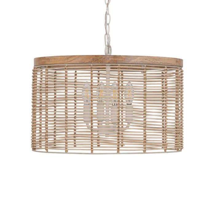 Maxim 22445 Vannerie 4-lt 20" Pendant