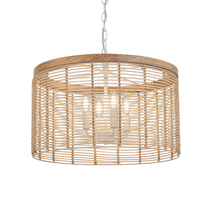 Maxim 22445 Vannerie 4-lt 20" Pendant
