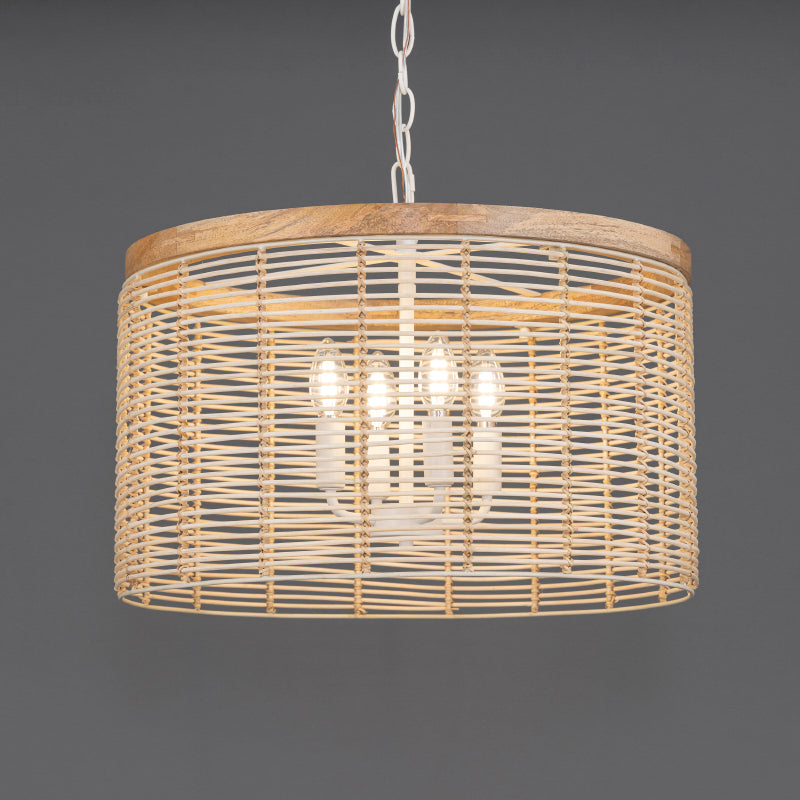 Maxim 22445 Vannerie 4-lt 20" Pendant