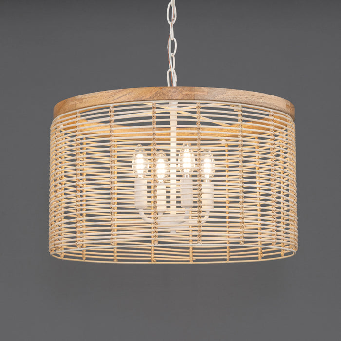 Maxim 22445 Vannerie 4-lt 20" Pendant