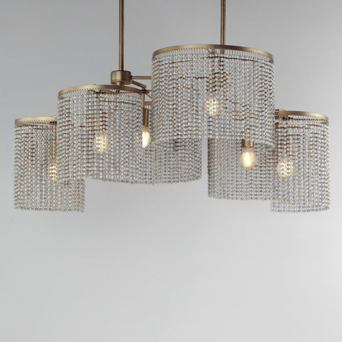 Maxim 22466 Fontaine 6-lt 42" Linear Pendant