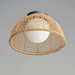 Maxim 22470 Cestino 1-lt 16" Flush Mount - Antique Bronze