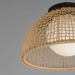 Maxim 22470 Cestino 1-lt 16" Flush Mount - Antique Bronze
