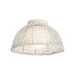 Maxim 22470 Cestino 1-lt 16" Flush Mount - Weathered White