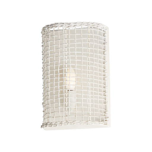 Maxim 22471 Cestino 1-lt 12" Tall Wall Sconce - Weathered White