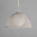 Maxim 22472 Cestino 1-lt 21" Pendant - Weathered White