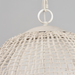 Maxim 22472 Cestino 1-lt 21" Pendant - Weathered White