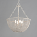 Maxim 22473 Cestino 4-lt 21" Pendant - Weathered White