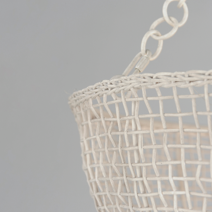 Maxim 22473 Cestino 4-lt 21" Pendant - Weathered White