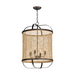 Maxim 22474 Cestino 4-lt 19" Pendant - Antique Bronze