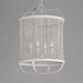 Maxim 22474 Cestino 4-lt 19" Pendant - Weathered White