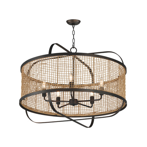 Maxim 22475 Cestino 5-lt 30" Chandelier-Antique Bronze