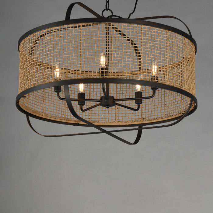 Maxim 22475 Cestino 5-lt 30" Chandelier