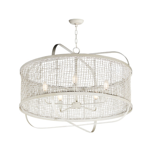 Maxim 22475 Cestino 5-lt 30" Chandelier-Weathered White