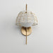 Maxim 22481 Macrame 1-lt 19" Tall Wall Sconce