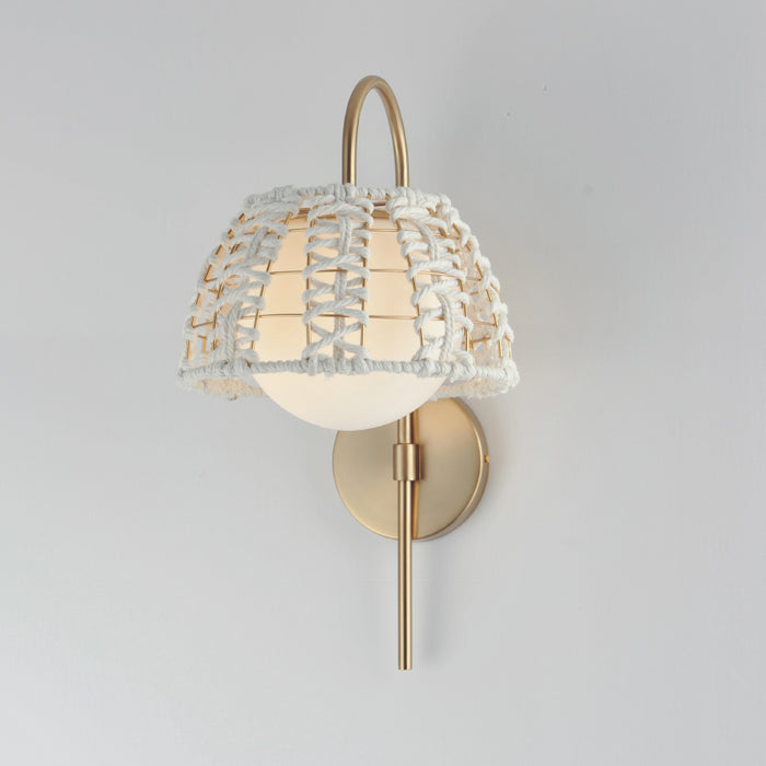 Maxim 22481 Macrame 1-lt 19" Tall Wall Sconce
