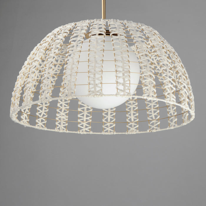 Maxim 22482 Macrame 1-lt 30" Pendant