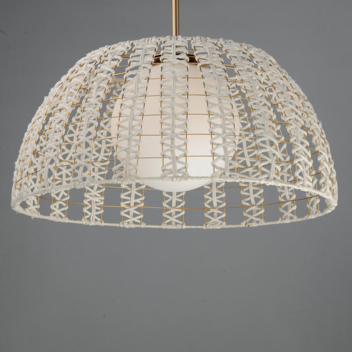 Maxim 22482 Macrame 1-lt 30" Pendant