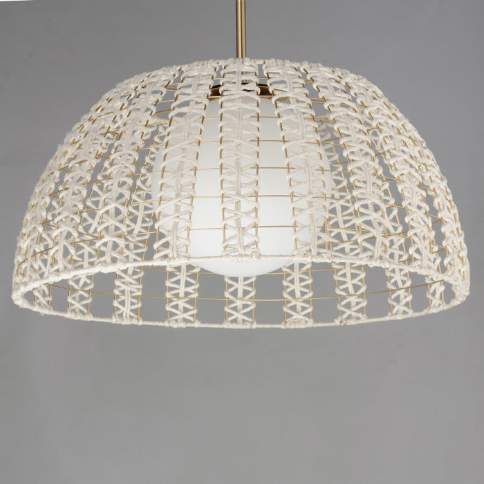 Maxim 22482 Macrame 1-lt 30" Pendant
