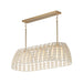 Maxim 22483 Macrame 3-lt 44" Pendant