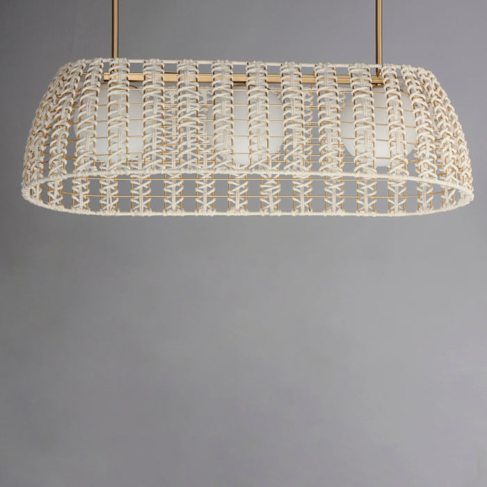 Maxim 22483 Macrame 3-lt 44" Pendant