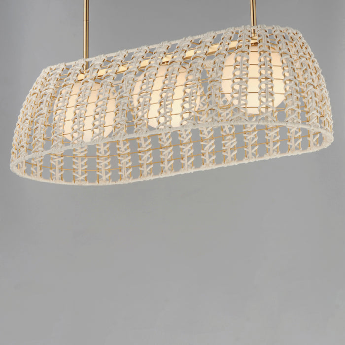 Maxim 22483 Macrame 3-lt 44" Pendant