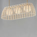 Maxim 22483 Macrame 3-lt 44" Pendant