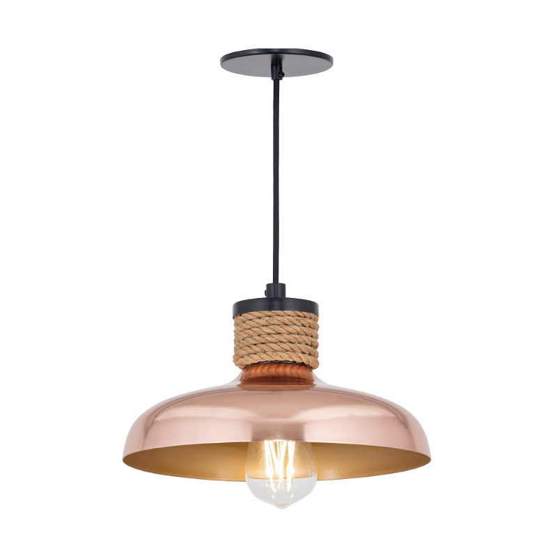 Maxim 22492 Bingham 1-lt 10" Pendant - Copper