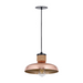 Maxim 22492 Bingham 1-lt 10" Pendant - Copper