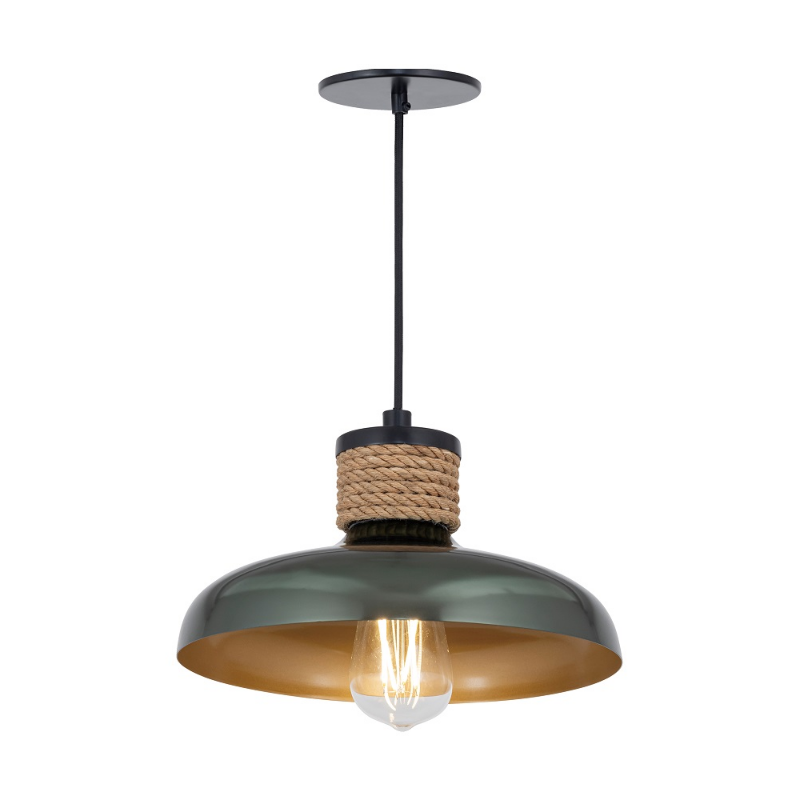 Maxim 22492 Bingham 1-lt 10" Pendant - June Bug
