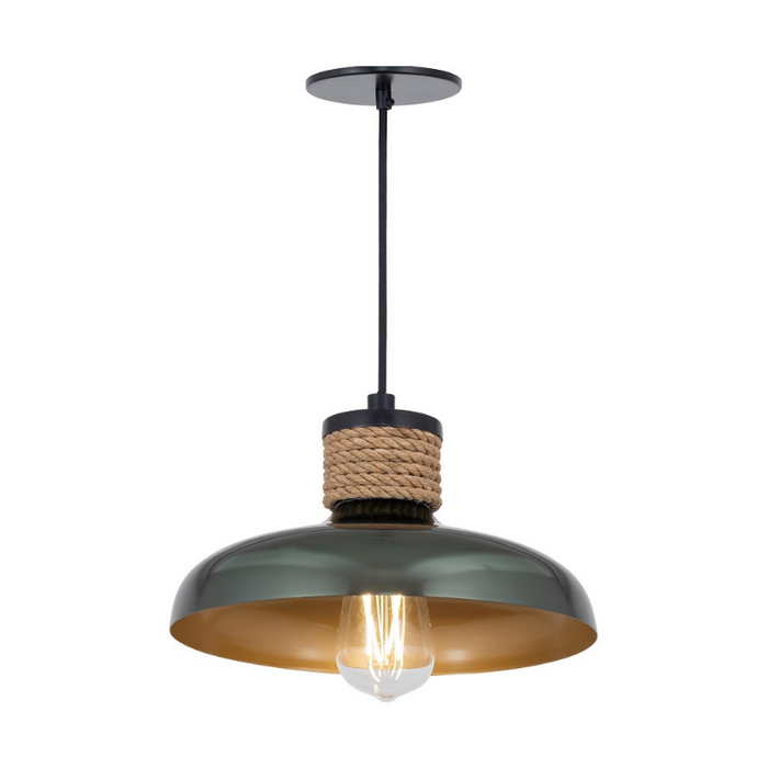 Maxim 22492 Bingham 1-lt 10" Pendant - June Bug