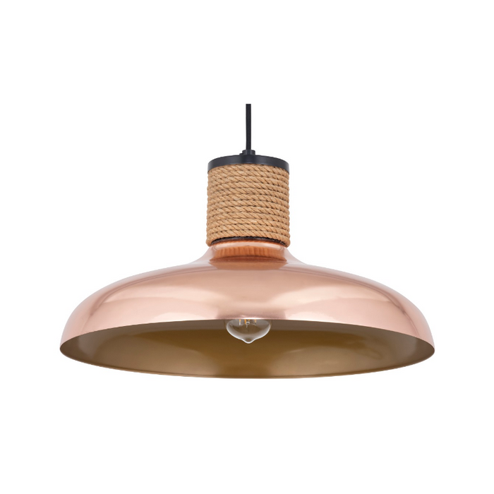 Maxim 22494 Bingham 1-lt 17" Pendant - Copper