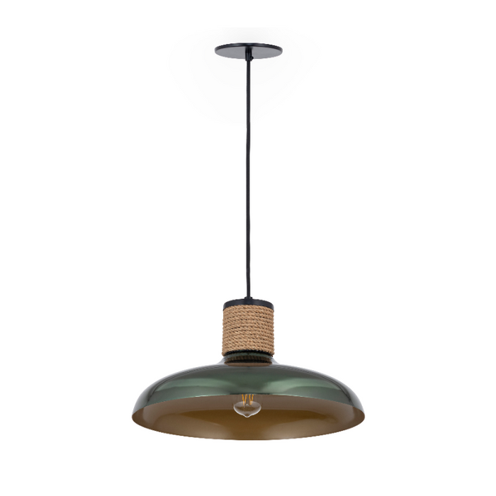 Maxim 22494 Bingham 1-lt 17" Pendant - June Bug