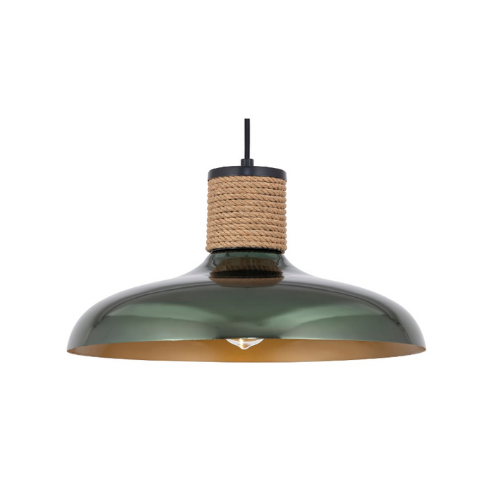 Maxim 22494 Bingham 1-lt 17" Pendant - June Bug
